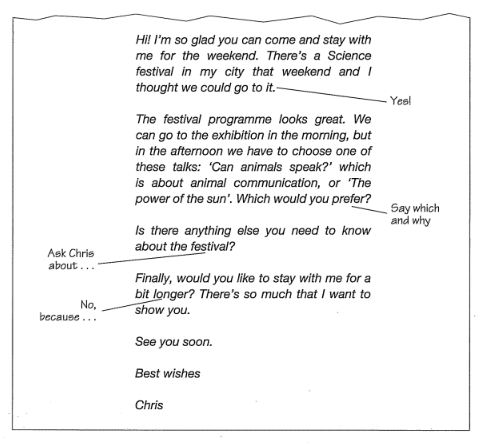 Đề thi FCE Writing Part 1